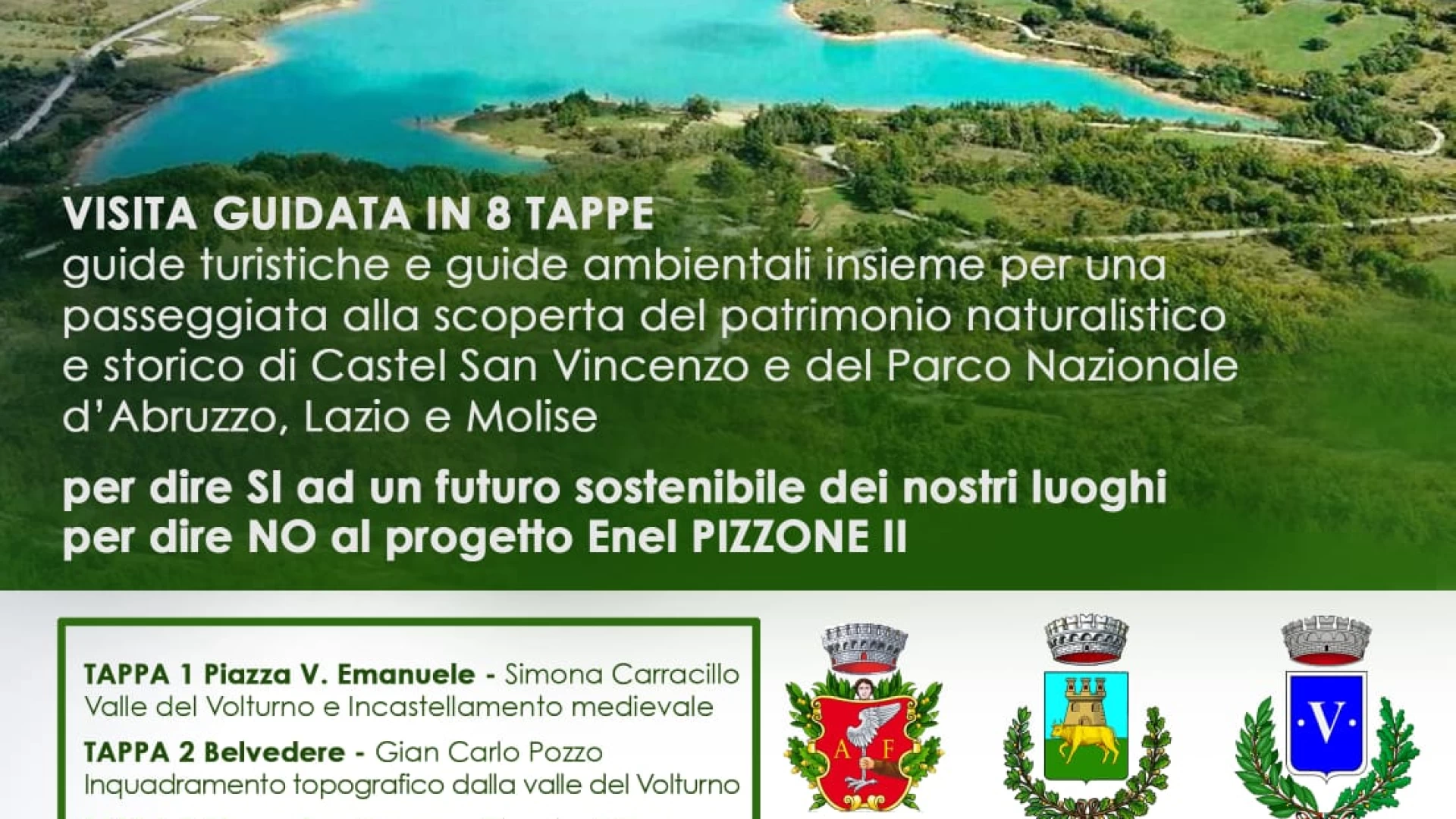 Una Staffetta culturale a Castel San Vincenzo promossa dal Coordinamento No Pizzone II. Appuntamento per mercoledì 3 gennaio.